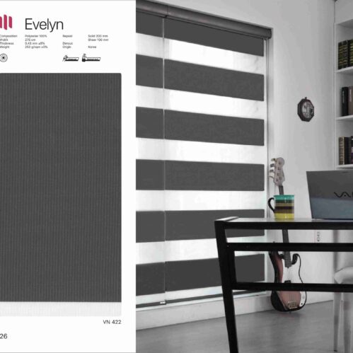 Hình Ảnh Rèm Cầu Vồng Modero Evelyn