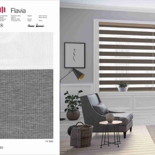 Hình Ảnh Rèm Cầu Vồng Modero Flavia