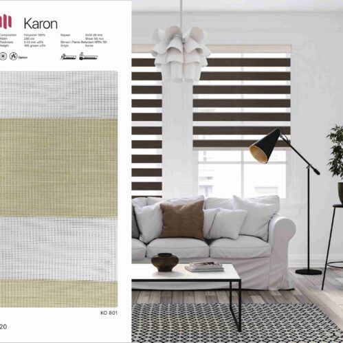 Hình Ảnh Rèm Cầu Vồng Modero Karon