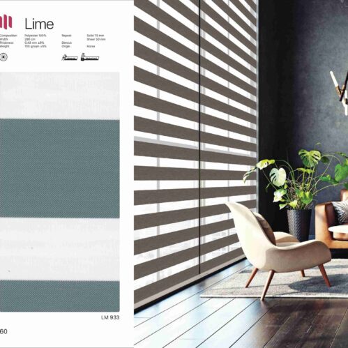 Hình Ảnh Rèm Cầu Vồng Modero Lime