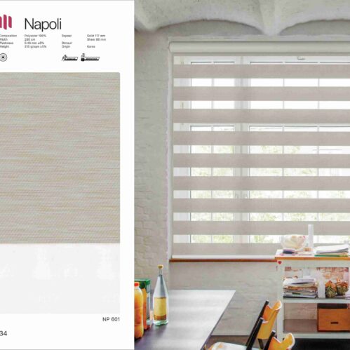 Hình Ảnh Rèm Cầu Vồng Modero Napoli