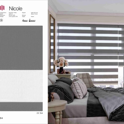 Hình Ảnh Rèm Cầu Vồng Modero Nicole