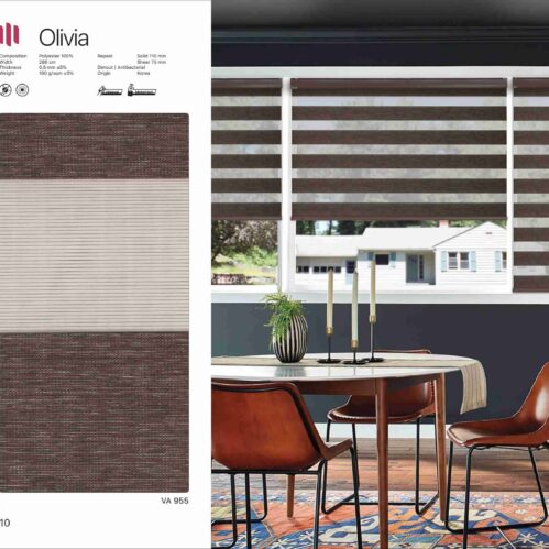 Hình Ảnh Rèm Cầu Vồng Modero Olivia