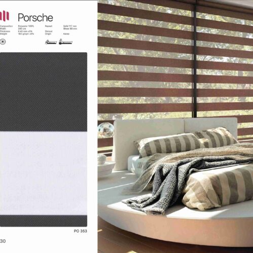 Hình Ảnh Rèm Cầu Vồng Modero Porsche