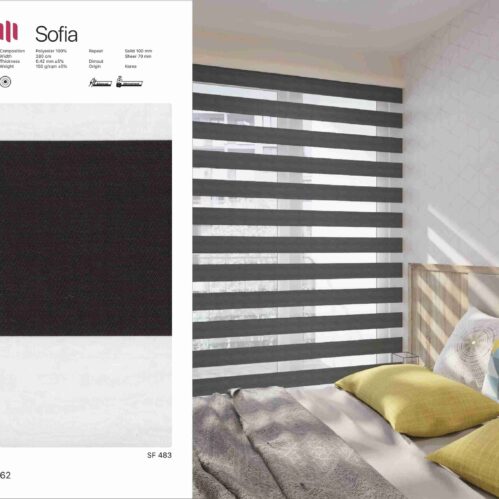 Hình Ảnh Rèm Cầu Vồng Modero Sofia