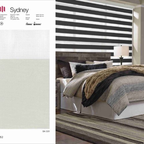 Hình Ảnh Rèm Cầu Vồng Modero Sydney