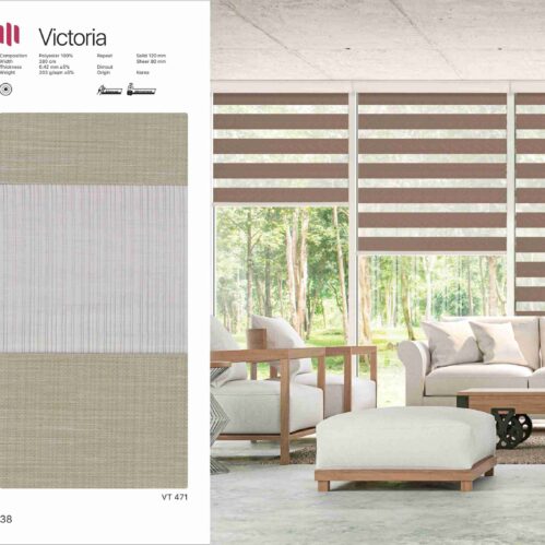 Hình Ảnh Rèm Cầu Vồng Modero Victoria